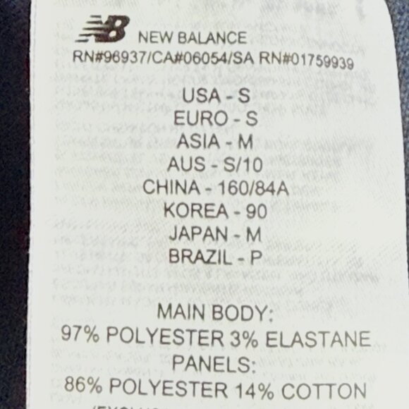 New Balance Women's Quilted Full-Zip Stand Collar Stretch Blue Jacket Size Small - Picture 8 of 10